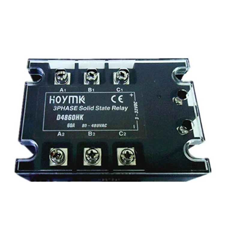 

HOT SALES SSR3 D4860HK 60A three phase solid state relay electronic switch