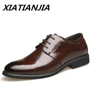 

Men's Business Dress With Casual Formal Leather Shoes Wedding Men Oxford Shoes For Men Work Zapatos De Hombre Chaussure Homme
