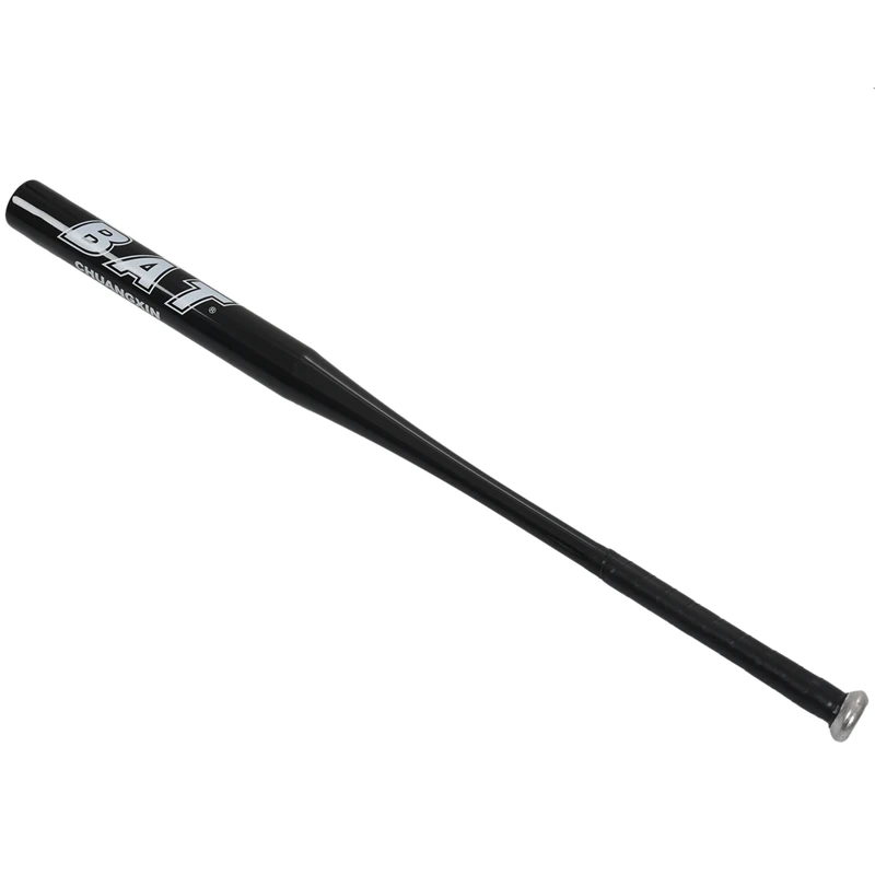Алюминиевый легкий бейсбольный мяч резиновая ручка летучая мышь 34 дюйма черный |