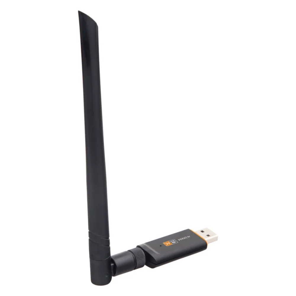 Беспроводной Wi-Fi USB адаптер двухполосный AC 1200 Мбит/с 2,4/Wi-Fi 5 ГГц с воздушными 802.11AC сетевая высокоскоростная карта USB3.0 приемник