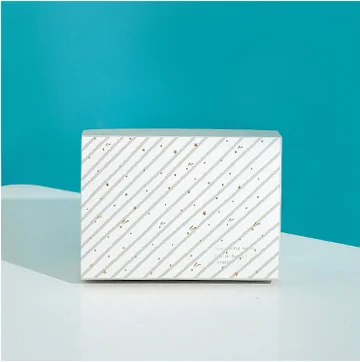 M 19.5x13.5x7.5cm Белая высококачественная Подарочная коробка ins с изображением неба и земли, Подарочная коробка со звездами, прямоугольная большая упаковочная коробка для рождественской подарочной коробки - Цвет: M 19.5x13.5x7.5cm