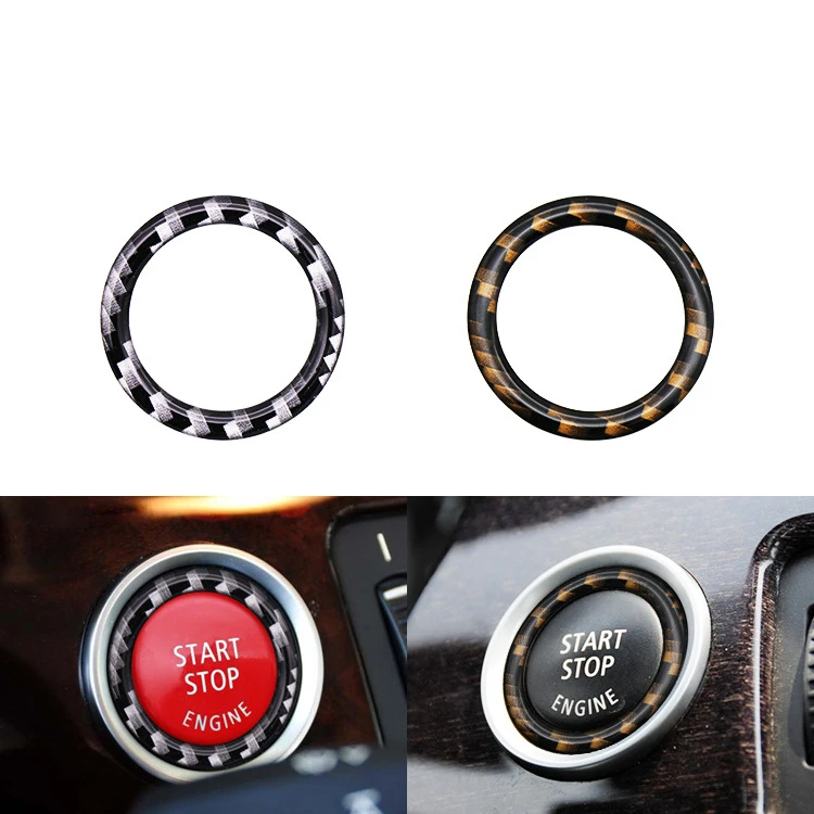 Switch One Button Decoration Ring Covers Accessories Car Styling Case Decorative Circle & For BMW 3 Series E87 E90 E60 | Автомобили и