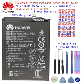 

Huawei Nova 2 2i 3 3i 4 plus Mate SE 8 9 10 Lite/10 Pro P20 P10 plus honor 6C 5A 7A 7X 8A 8 9 10 9i V9 P20 Pro Original Battery