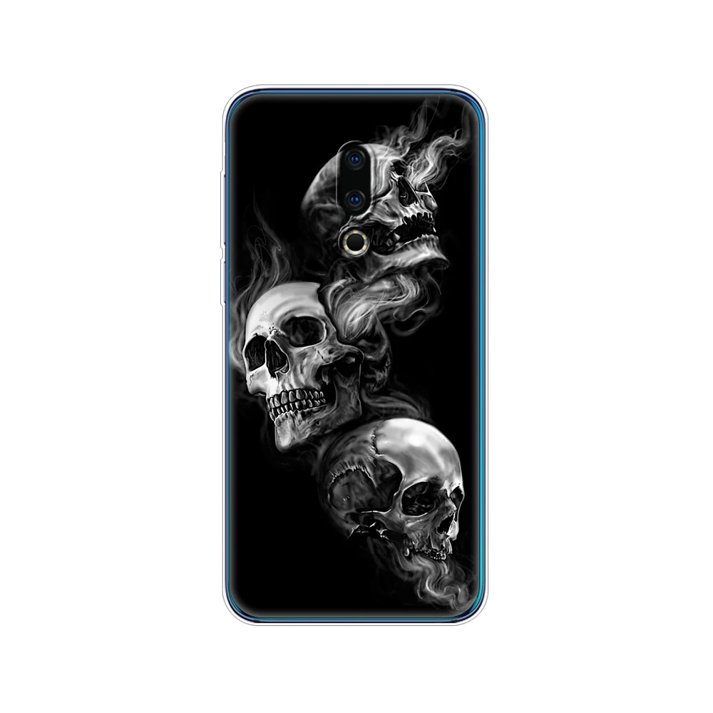 For Meizu 16th Case 6.0'' Silicone Case For Meizu 16th Plus Case Cover 6.5'' Soft TPU back cover bumper coque etui cartoon cases for meizu Cases For Meizu