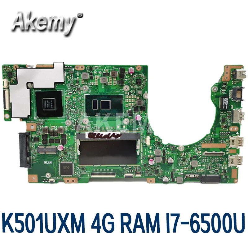 当日発送品 Akmey K501uxmノートパソコンのマザーボードk501uw K501uxm K501uq K501uxmメインボードgtx950m 4 ギガバイト I7 6500 Cpu 4g Ram Ddr4 横手 湯田通行止め解除 Kingscages Com
