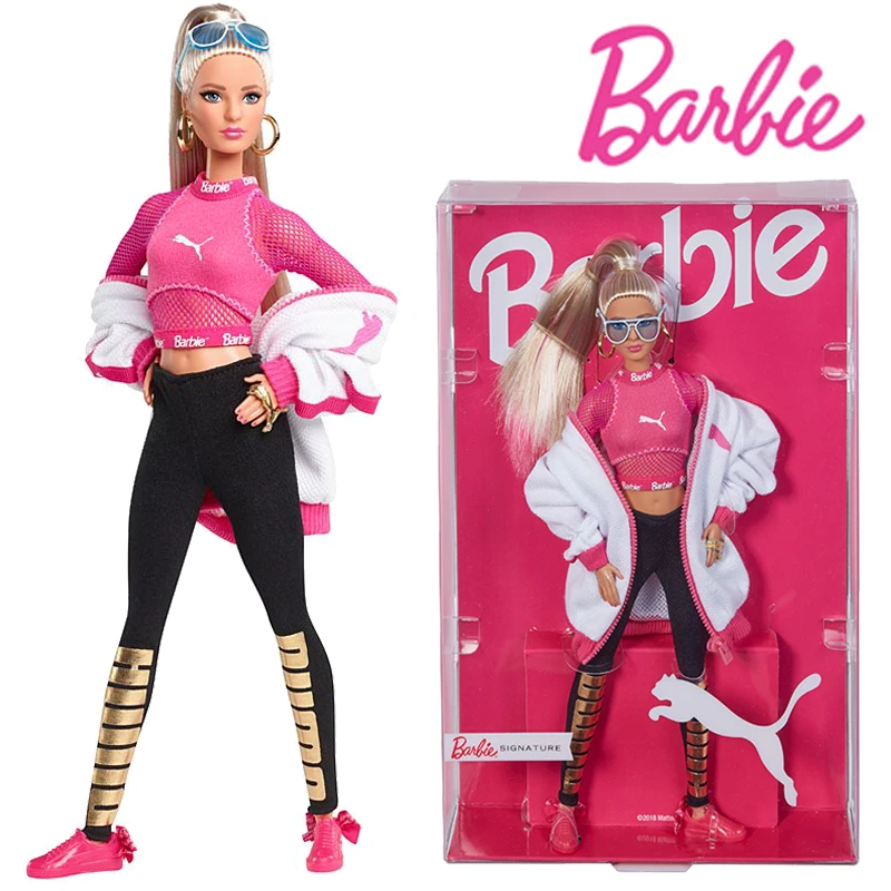 Barbie DWF59 Puma Pop 2019 50 juguetes clásicos marionetas de firma juguetes deportivos para niñas 22 artículos juguetes en movimiento|Muñecas| AliExpress