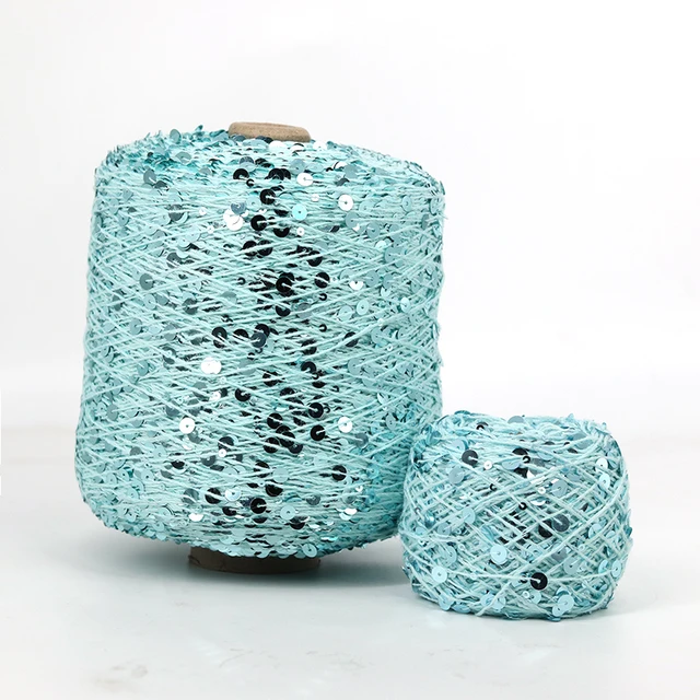 Sequin Yarn Knitting, Sequins Crochet Yarns
