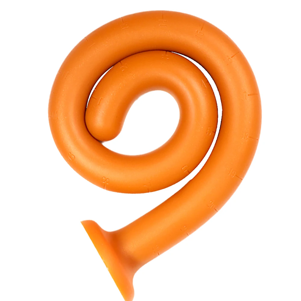 Dildo anal en silicone extra long pour massage de la prostate_voghion.com