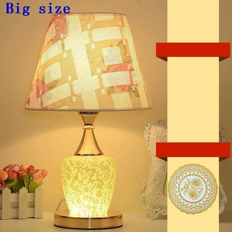Comodino Mariage lampada Da Tavolo Noel Cabeceira Chambre Deco Luminaria Lampara De Mesa Abajur Para Quarto Настольный прикроватный светильник