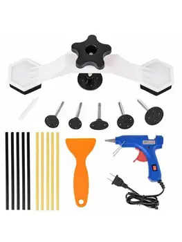 

21pcs/set Paintless Dent Repair Kit Dent Lifter Bridge Glue Puller Tools For Car Door Ding Hail Home DIY Repair