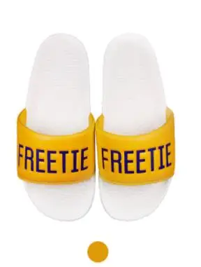 Популярные Повседневные тапочки на резиновой нескользящей подошве Xiaomi FREETIE cloud play, мужская пляжная обувь для прогулок, мужские вьетнамки - Цвет: yellow 41-42