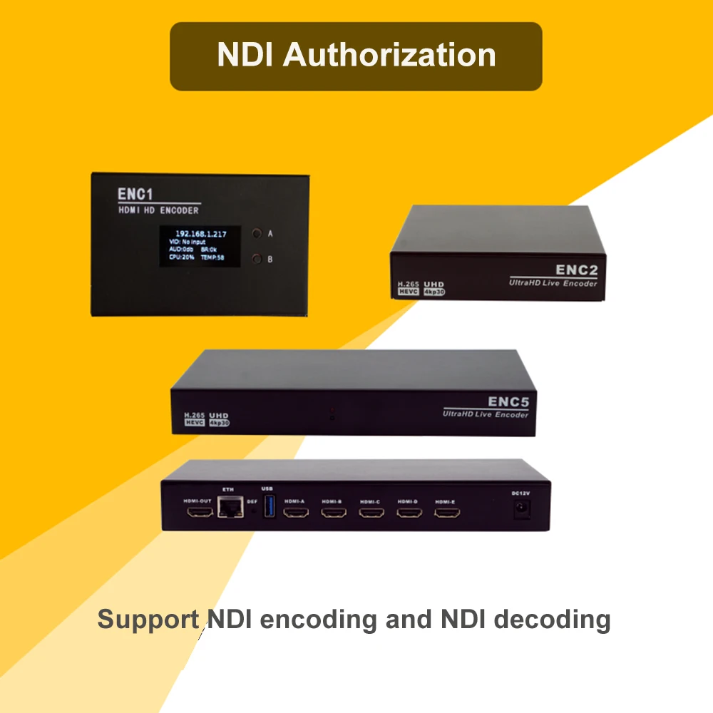 NDI Full Function Authorization for Link Pi ENC1/ ENC2/ ENC4 ENC5/ ENC9/ ENCSH