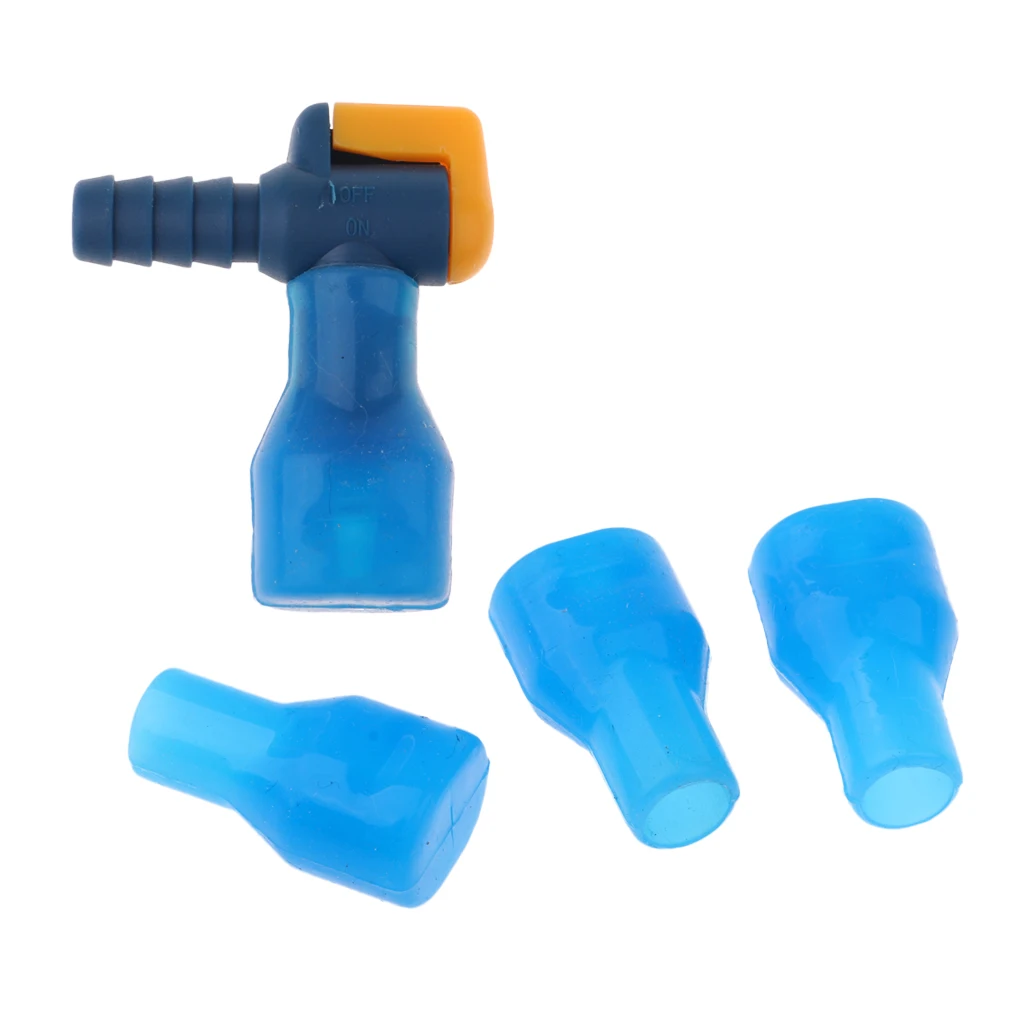 3pcs Outdoor Cycling Drink Tube Bite Valve Water Bladder Mouth Suction Piping Nozzle Set