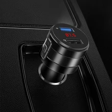 Bluetooth FM-трансмиттер, беспроводной модулятор, автомобильный радиоадаптер, Автомобильный MP3-плеер, 3,1 А, автомобильное зарядное устройство с двумя USB, автомобильный комплект громкой связи Bluetooth FM-трансмиттер, беспроводной модулятор, автомобильный радиоадаптер, Автомобильный MP3-плеер, 3,1 А, автомобильное зарядное устройство с двумя USB, автомобильный комплект громкой связи