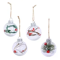 Рождественское украшение подвеска Рождественская елка подвесное украшение для дома рождественские декорации шар шарообразные шарики