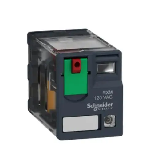 

Миниатюрное штепсельное реле RXM2AB2P7 Harmony, 12 А, 2 CO светодиодный дом, с блокируемой кнопкой тестирования, 230 В переменного тока