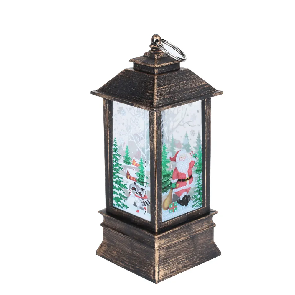

Plastic Candle Light Christmas Home Decoration Creative Street Lamp Hanging Beautiful Candlestick Flame Light Gift Xmas