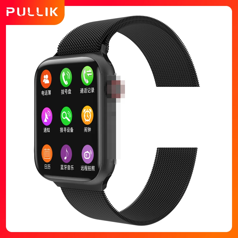 

1.78inch Smart Watch K8 IWO Max Temperature Bluetooth Call Heart Rate Montior Wireless Charging Clock VS IWO 12 IWO 13