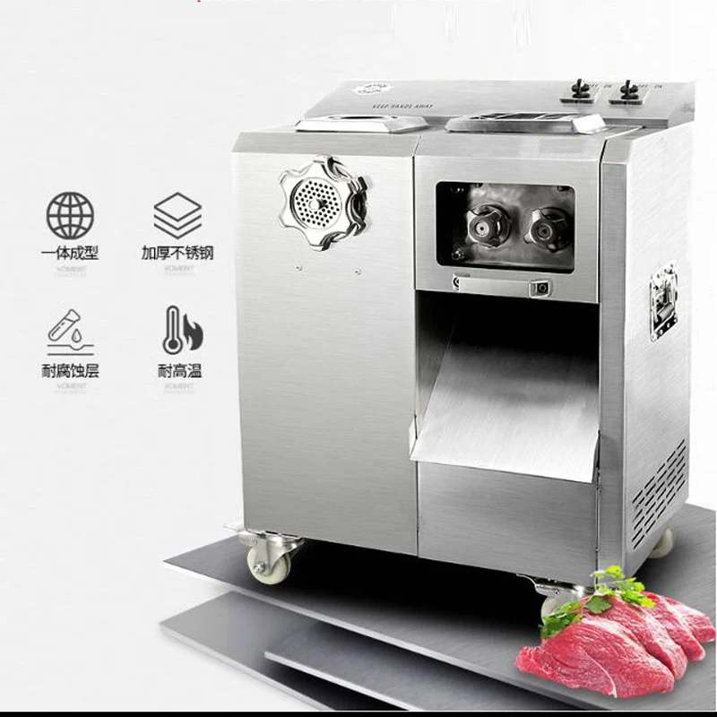 

Hot selling Electric Manual Meat Slicer Commercial Cutter Full Automatic Meat Cutting Machine Meat Processing Machine