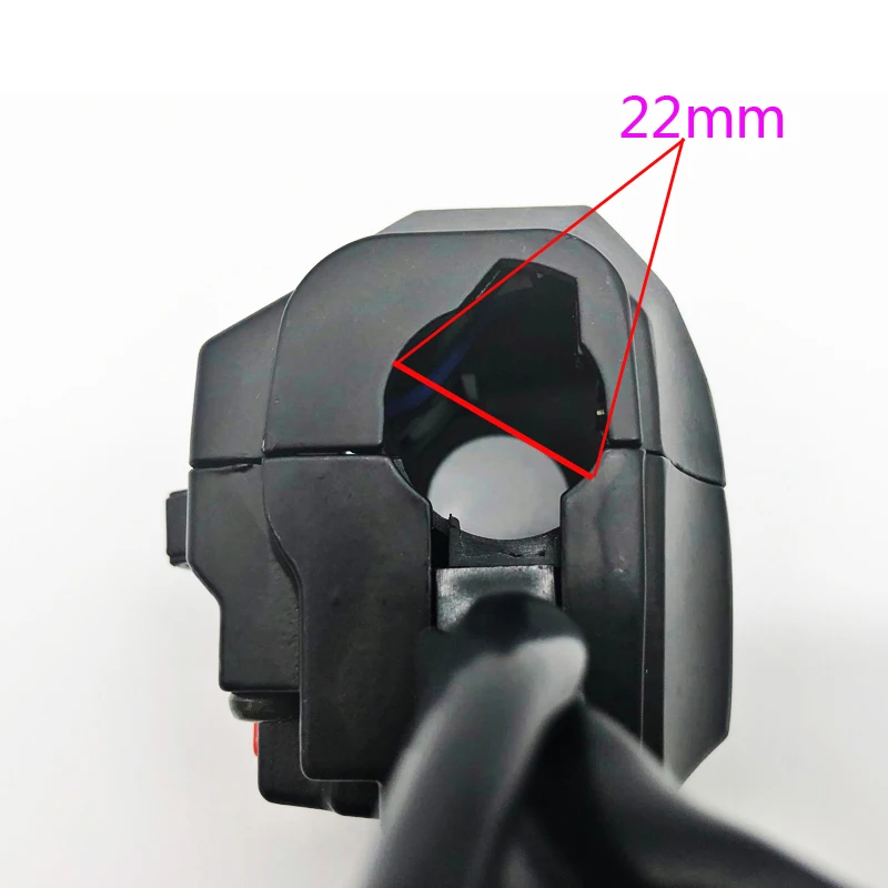22 мм мотоциклетные переключатели мотоцикл Рога Кнопка поворота Электрический противотуманный фонарь светильник пусковой руль контроллер переключатель