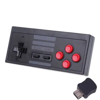 

Mini 2.4GHz Wireless 5M Receive Game Controller Gamepad For NES Classic Edition