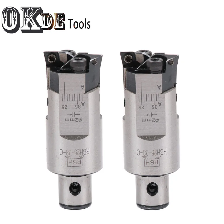 High precision high-accuracy RBH Twin bit RBH 52-70mm Twin-bit Rough Boring Head CCMT090304 used for deep holes boring tool New