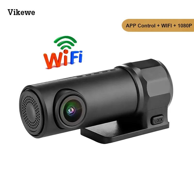 

Vikewe 360 Degrees Mini WiFi Car DVR Cam HD 1080P Night Vision G-sensor Dash Camera Smart Auto Video Recorder Registrar Dashcam