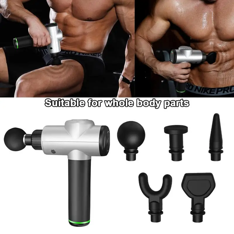 

Massage Gun Fascia Gun,Deep Muscle Massage Portable Gun,Noise Reduction Mute Muscle Stimulation Pain Relief Percussion Dropship