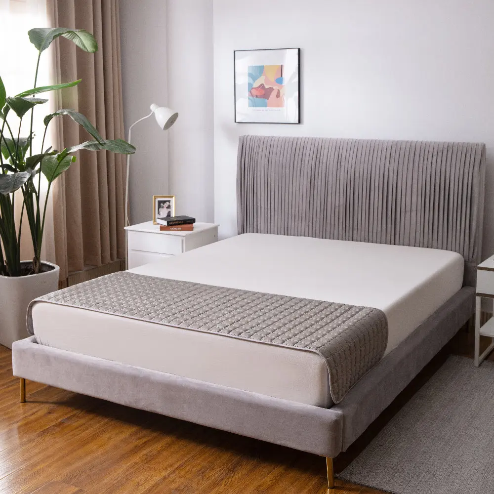 EARTHING Bed Pad Sheet EMF protection seat pad Pure Silver Antimicrobial Fabric for healthy sleep anti- radiation
