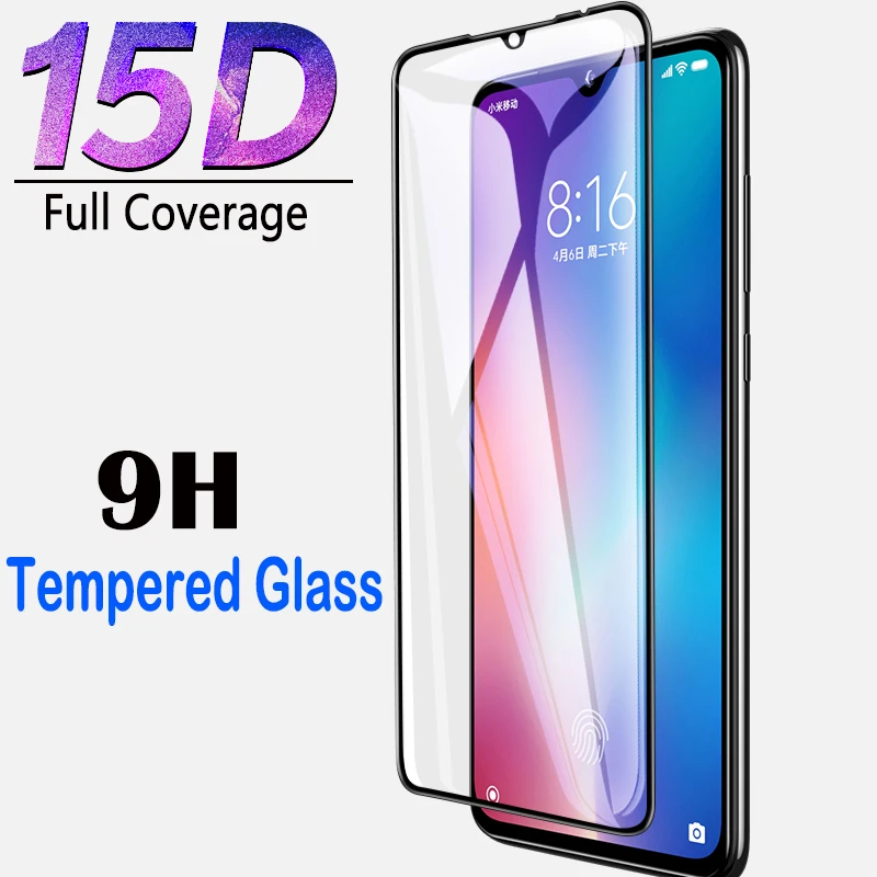 Защитное стекло для экрана Red mi Note 7 8 K20 Pro для Xiaomi mi 9T 9 SE CC9 CC9E A3 Lite Red mi 7A 8A закаленное стекло 9H 15D