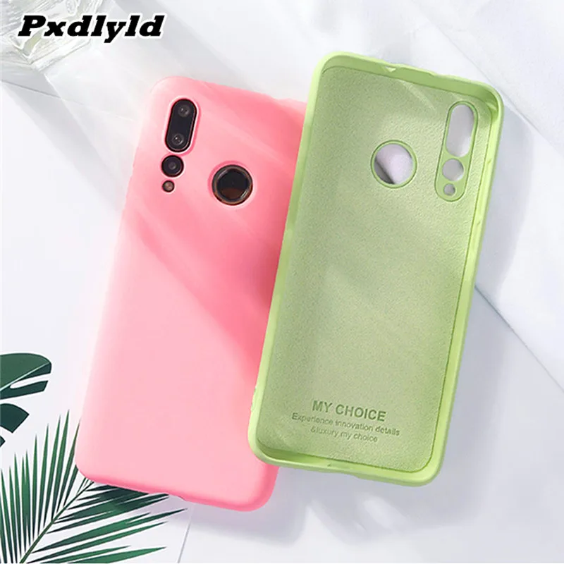

Soft Protective Case For OPPO K3 Realme X Lite Youth 3 Pro Reno Standart 10x Zoom Candy Color Liquid Silicone Case Cover Shell