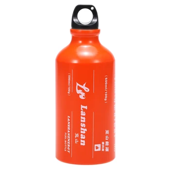 

500ml Gasoline Fuel Bottle Petrol Kerosene Alcohol Liquid Gas Tank Storage Bottle For Outdoor Camping Multi Oil Stove Picnic