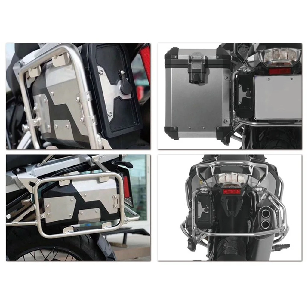 Motorcycle Trunk Waterproof Motorbike Storage Box Saddle Box Tool Case for BMW R1200GS R1250GS ADV 14-19