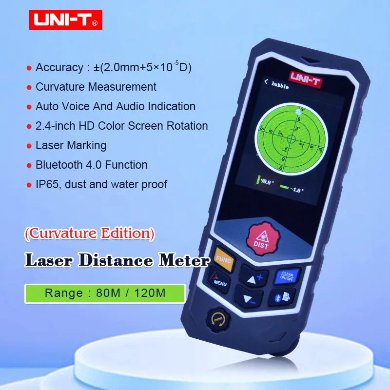 Лазерный дальномер LM80D PRO/LM120D PRO колесо измерителя расстояния лазерная