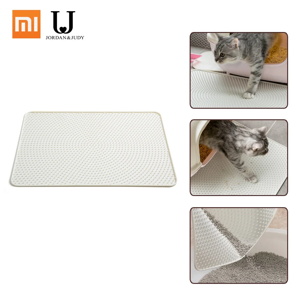 Xiaomi Mijia Pet силиконовый коврик для управления песком коврик для питомца для собаки кошки силиконовый коврик для еды питомца легко моется без сумки для хранения