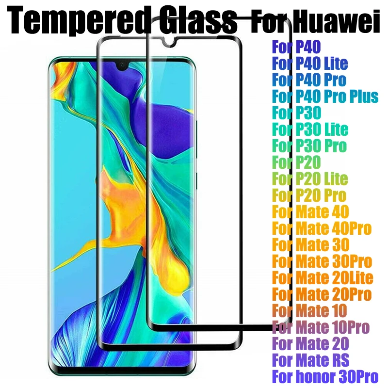 Защитное стекло UGI закаленное для Huawei P40 Pro Plus P20 P30 Lite Mate 40 30 20 Honor | Мобильные