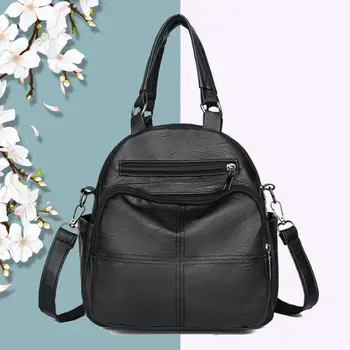 

Women’s Leather Backpack Anti-Theft Rucksack School Travel Bag Satchel Lady Bag