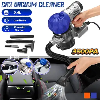 

100W 3500PA Wire Car Vacuum Cleaner High Suction For Car Wet And Dry dual-use Vacuum Cleaner Handheld 12V Car Vacuum Cleaner