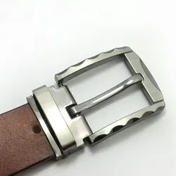 Barra de cinto de metal com três glide, 35 40mm, faça você mesmo, barra central, fivela de pino único, cinto de couro, alça de ajuste