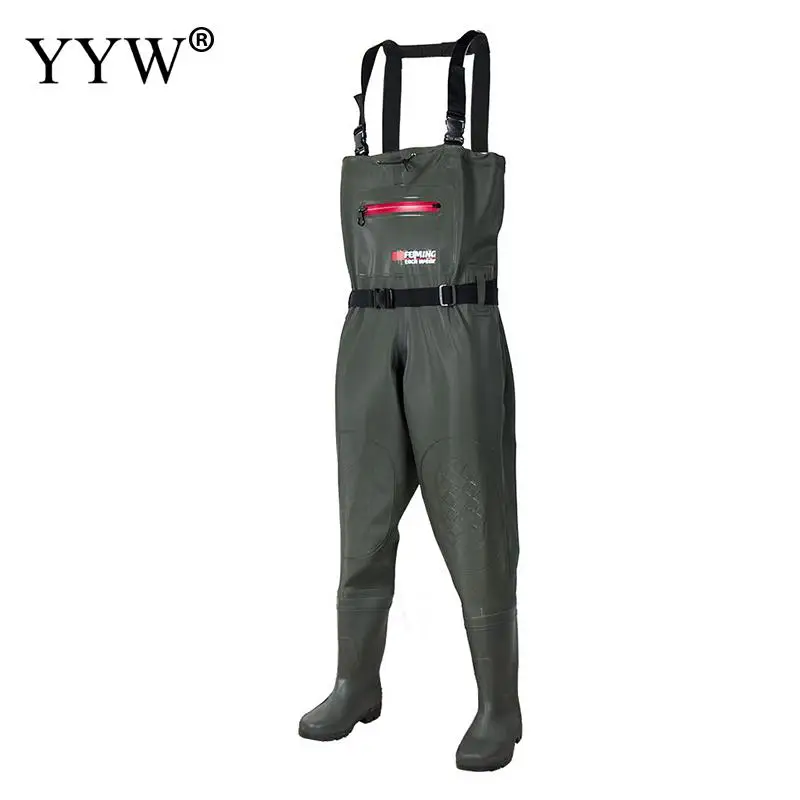 Fishing Chest Max 86% OFF Waders For Lowest price challenge Men With Pvc Wadin Nylon And Boots