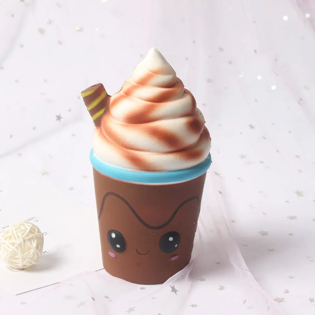 Kawaii новые мягкие шоколадные сендвич-печенье медленно отскок игрушка милый моделирование мягкая еда детские игрушки антистресс