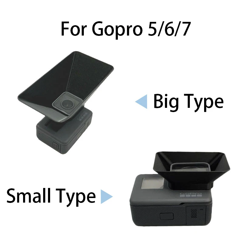 Description Picture 3 of itemFor GoPro Hero 11 10 9 12 Black Accessories Protective Lens Hood Anti-glare Lente Sunshade For Go Pro Hero 5 6 7 Black Camera