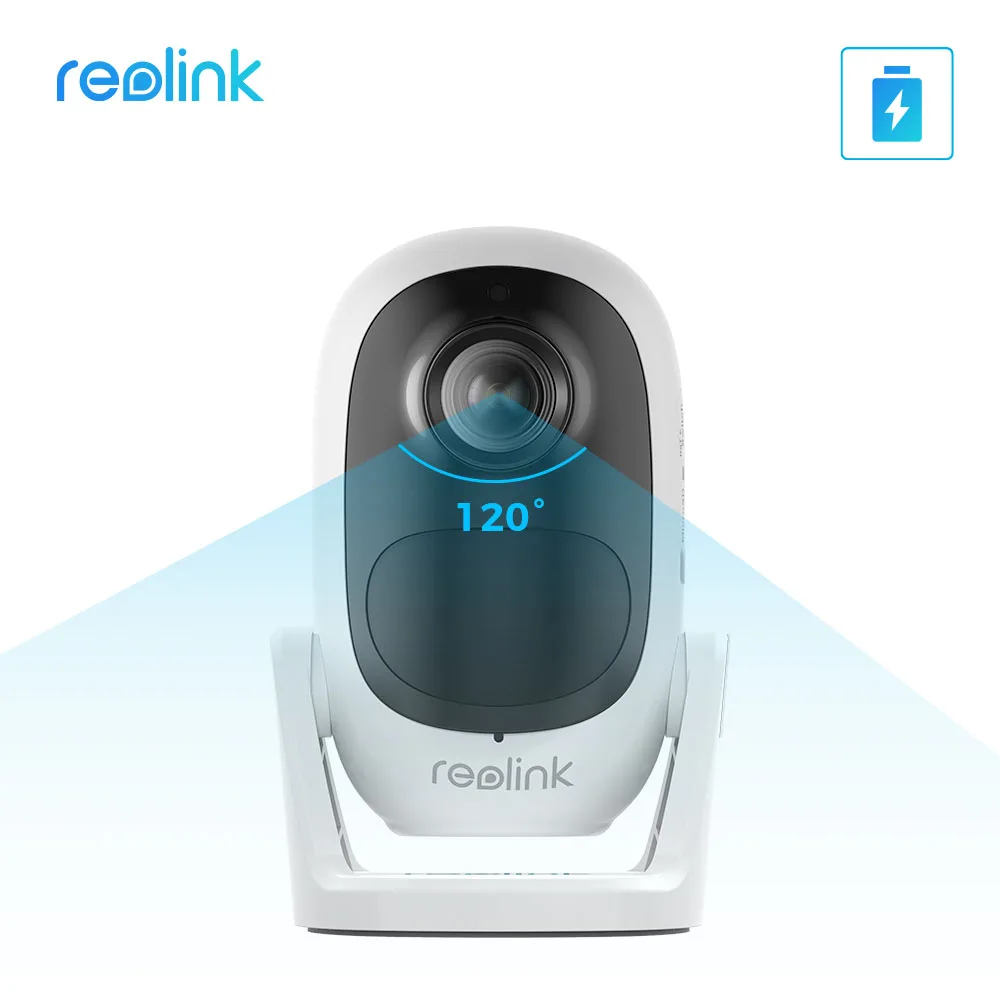Reolink Outdoor Wireless WiFi Camera 1080P Full HD 120° Wide Angle PIR Detection 2-way audio Google Home Argus 2E