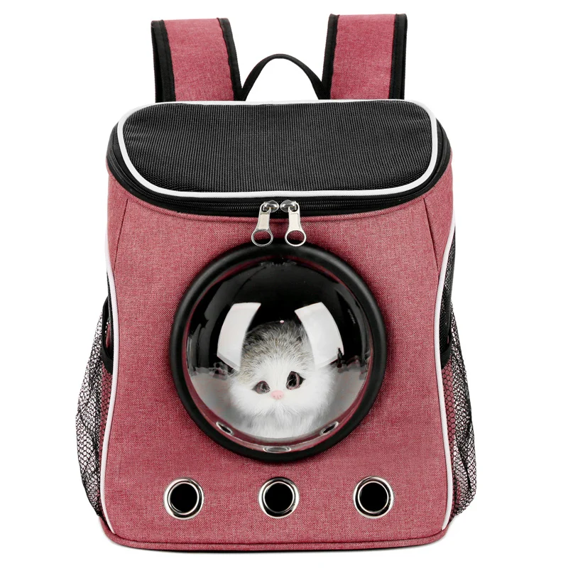 

Cat Cage Transparent Space Capsule Shoulder Bag Cat Backpack Pet Outdoor Travel Backpack Dog Cat Fashion Eco-Friendly