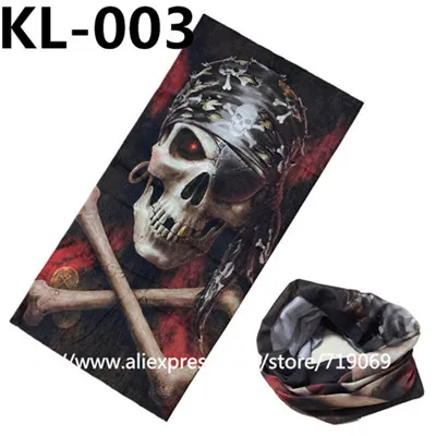 Skull Series Bandanas Sport Bicycle Motorcycle Variety Turban Magic Headband Veil Multi Head Scarf Scarves Face Mask Wrap mens navy scarf