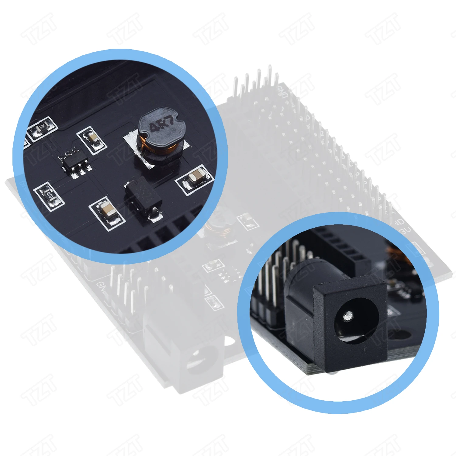 TZT NodeMcu подходит для Node MCU база ESP8266 тестирование DIY макет базовый тестер подходит для NodeMcu V3