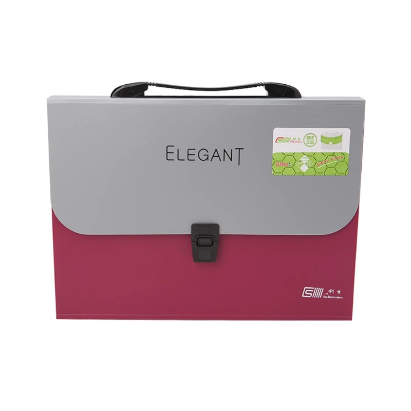 

Business Document Storage Expandable File Folder Briefcase Labels Organizer Bag