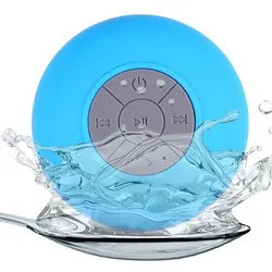 Присоска беспроводной Bluetooth динамик водонепроницаемый бас Музыка для iPhone X