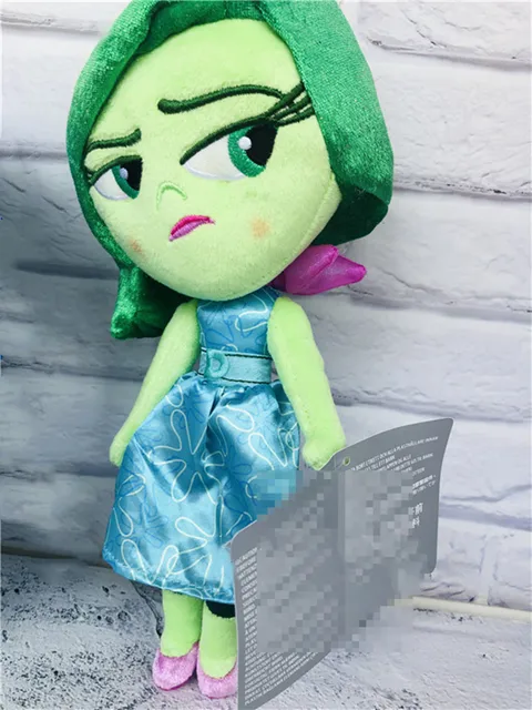 Original Disney Movie Inside Out Cartoon Characters Disgust & Sadness Plush Toy Dolls Kawaii Kid Gift