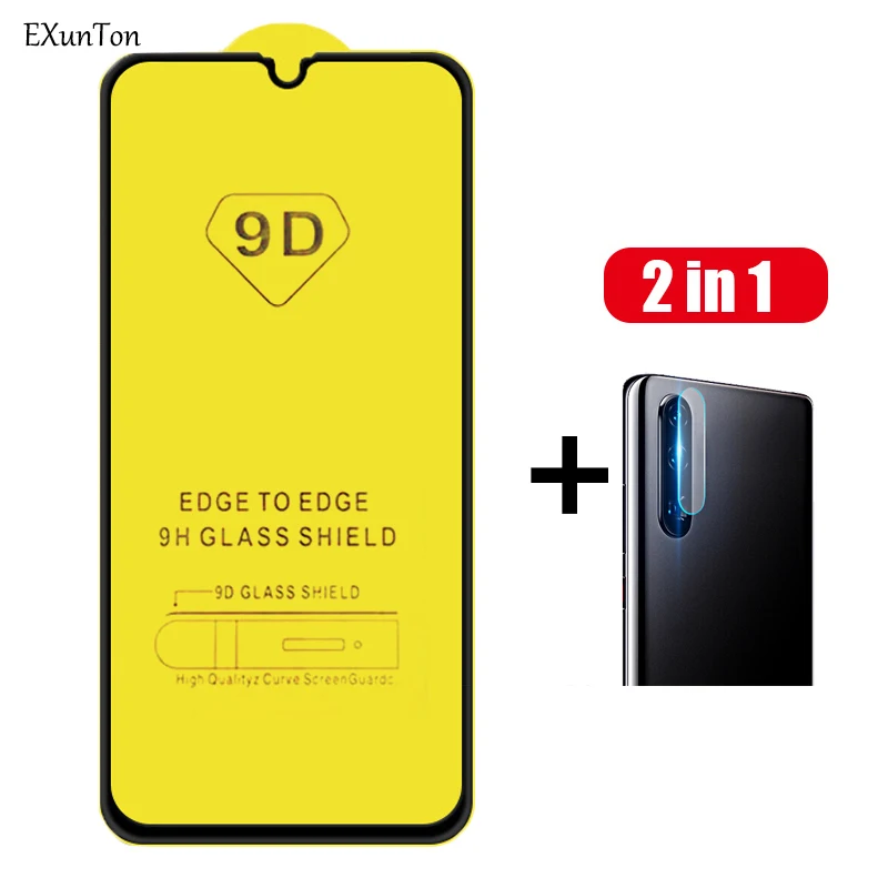 100% 9D закаленное стекло для Samsung Galaxy A70 A80 A40 Защита экрана A30 a30 A20 A 70 черные
